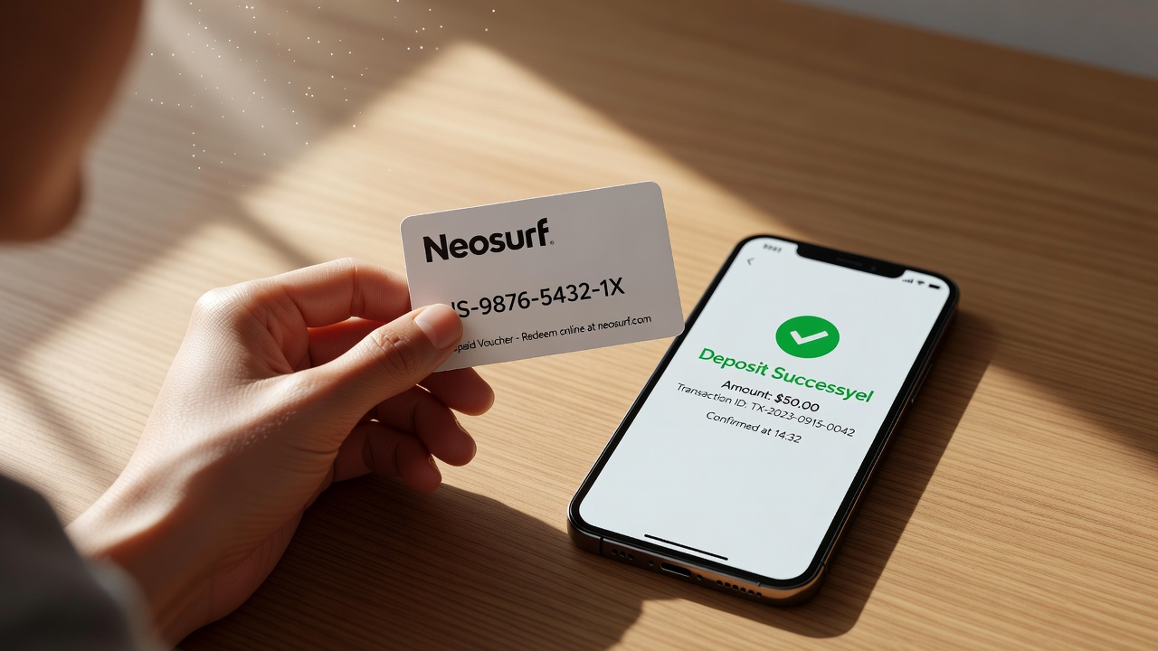 Návod: Vklad s 5 euro Neosurf voucherem do casina - neosurf 5 euro casino